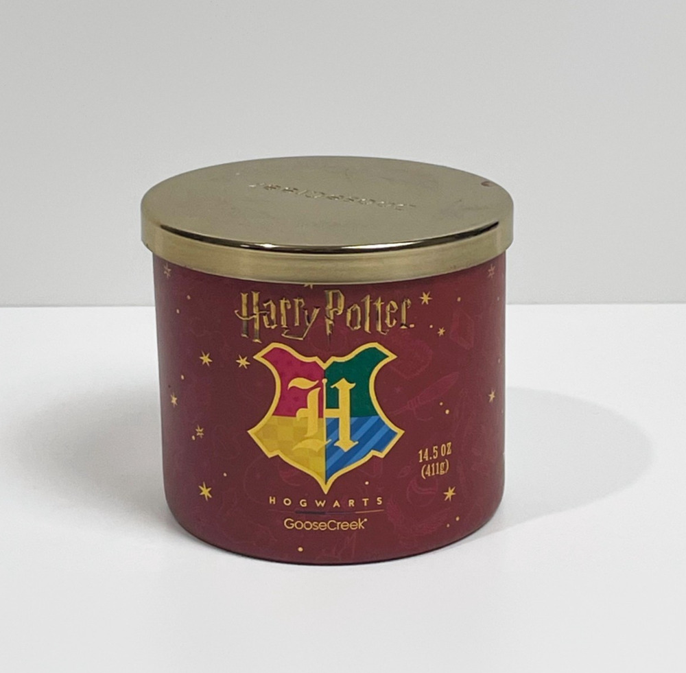 Goose Creek Harry Potter Hogwarts 3 Wick Scented Jar Candle 14.5 oz